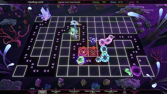 Space Nature Attack Tower Defense