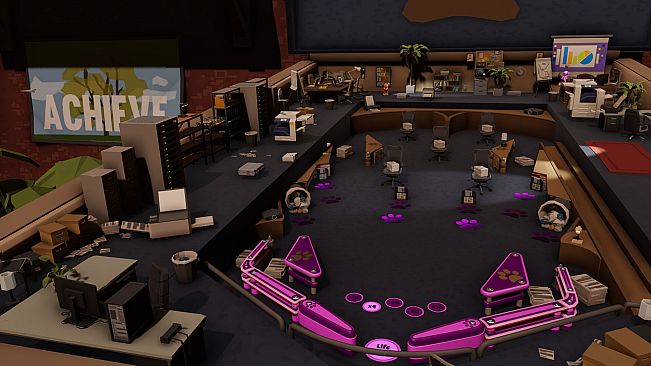 Roxy Raccoon's Pinball Panic - Workplace Worries