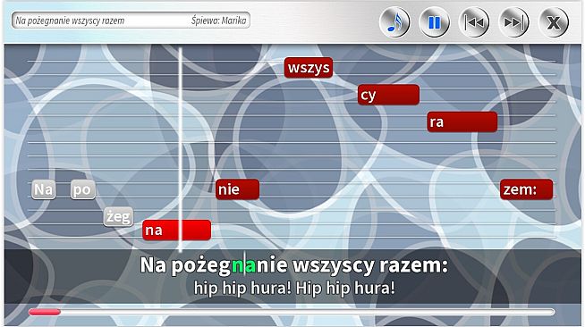 Zabawa Karaoke - Piosenki biesiadne