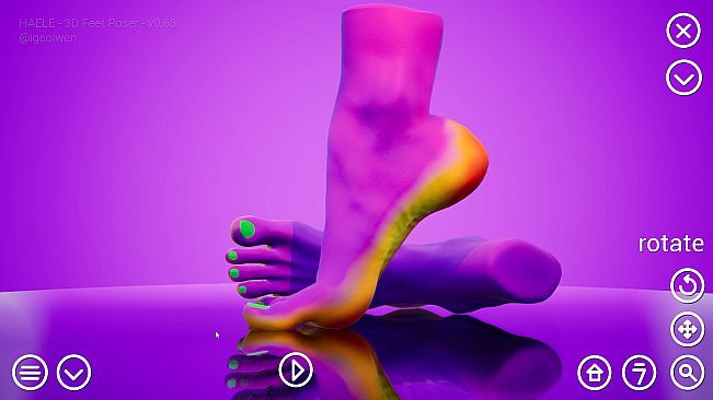 HAELE 3D - Feet Poses Pro - Drawing References