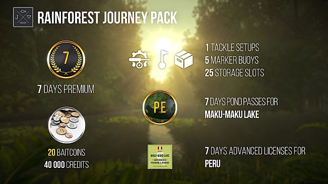 Fishing Planet: Rainforest Journey Pack