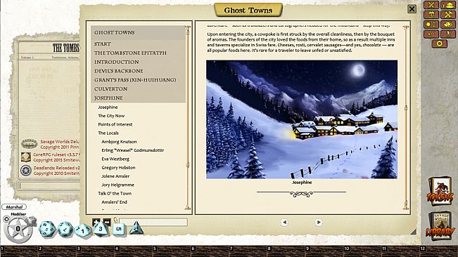 Fantasy Grounds - Deadlands Reloaded: Ghost Towns (Savage Worlds)