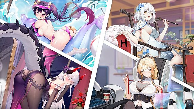 Anime Girls - Gacha Game