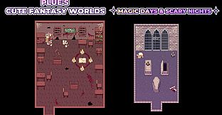RPG Maker MZ - Plue's Cute Fantasy Worlds - Magic Days & Scary Nights
