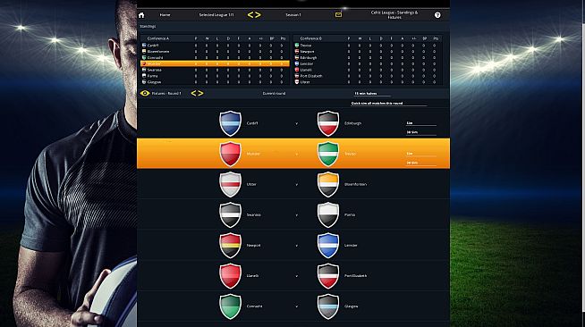 National Rugby Manager - European Rugby Pack