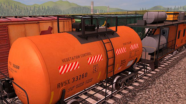 Trainz Plus DLC - RVSX Vegetation Control Train