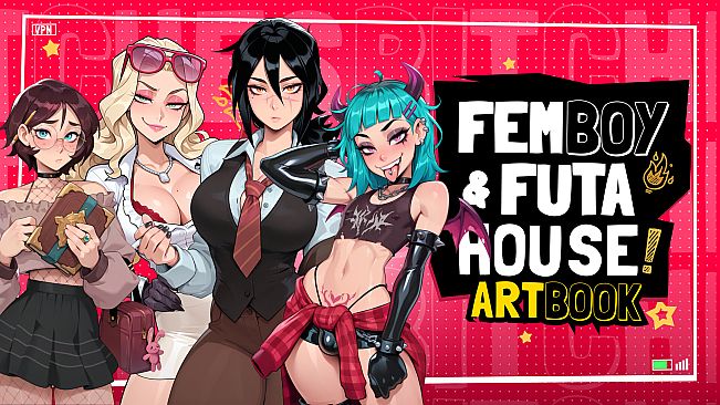 FEMBOY FUTA HOUSE - Digital Artbook