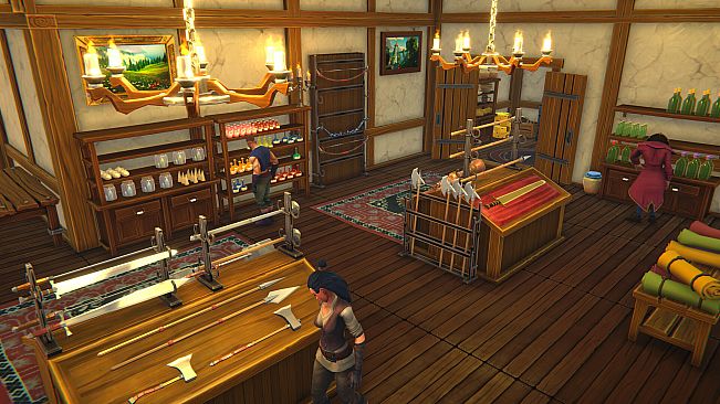 Fantasy Shop Simulator ⚔️