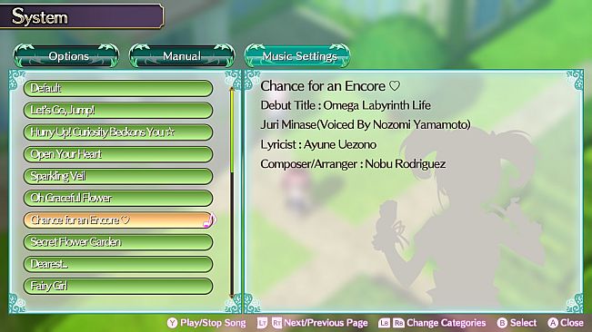 Omega Labyrinth Life - Character Song: Juri