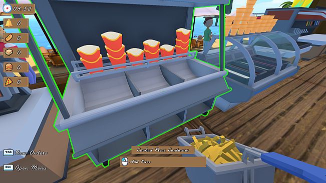 Seaside Cafe Rush Hour