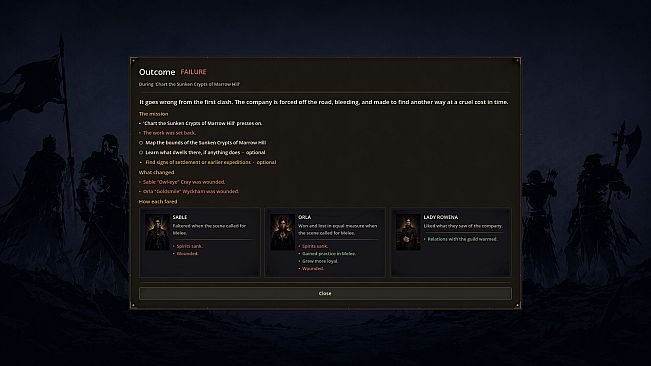 Mercenary Guild Manager