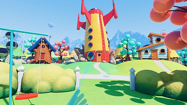 Morgan lives in a Rocket House in VR