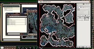 Fantasy Grounds - Pathfinder RPG - Pathfinder Flip-Mat: Darklands Dangers Multi-Pack