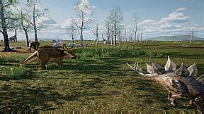 Travel with dinosaurs