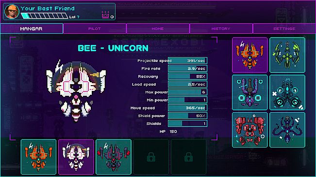 Exoblast - Unicorn Skins