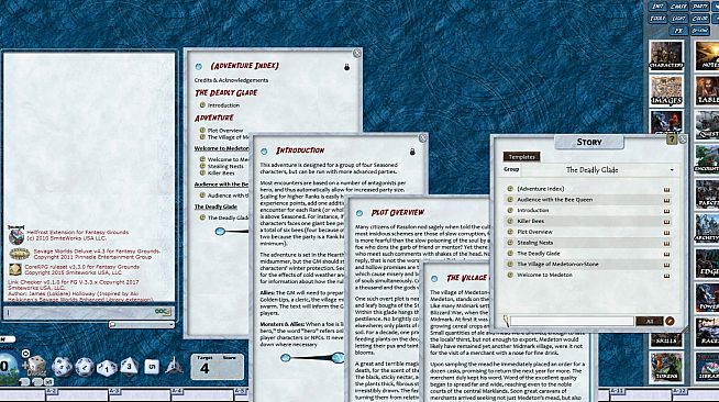 Fantasy Grounds - Hellfrost: The Fey Tower and Deadly Glade (Savage Worlds)