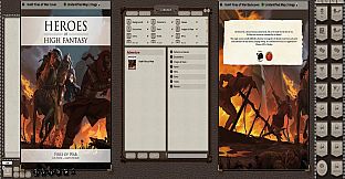 Fantasy Grounds - Heroes of High Fantasy: Fires of War