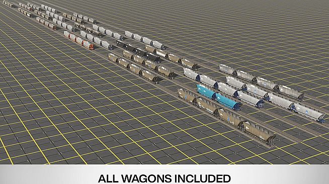 Trainz 2022 DLC - NSW Bradken 120T Coal Hopper Mega Pack