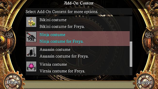 AeternoBlade - Ninja Costume
