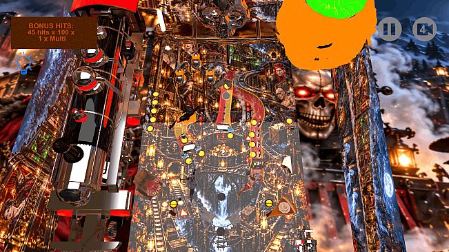 Pinball Fantasy Zombie Halloween Express