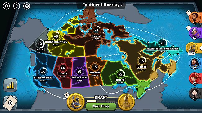 RISK: Global Domination - Countries & Continents Map Pack