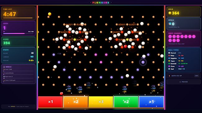Plonkers - totally bonkers plinko