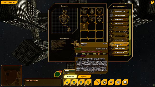 Advanced Mechanized Spacecraft