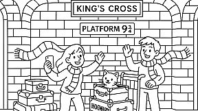 100 Cats Lost In England Find & Color