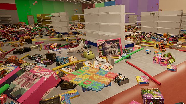 Mess in the Toy Shop