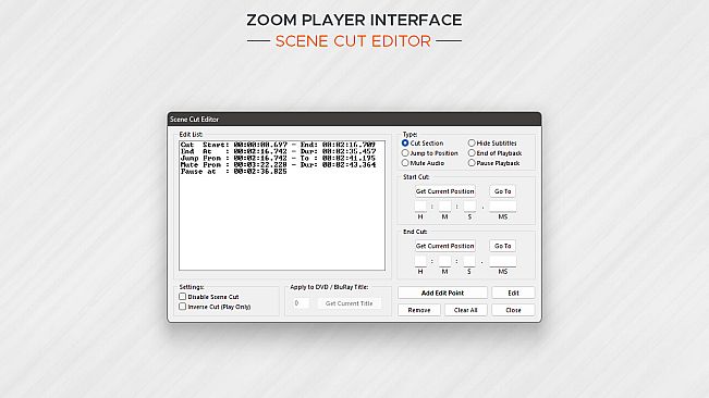 Zoom Player : Steam Edition