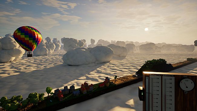 Endlessly side-scrolling Balloon Simulator 2024