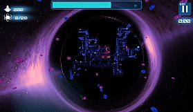 Deep Blue 3D Maze in Space