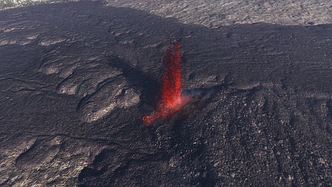 Volcano Simulator - Reunion Island