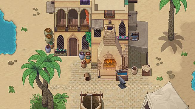 RPG Maker MZ - Winlu Fantasy Tileset - Desert Exterior