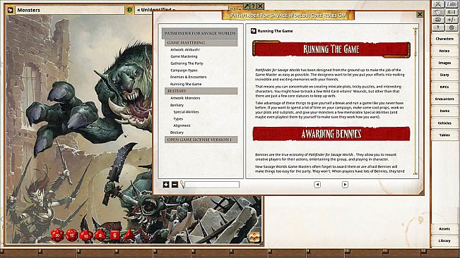 Fantasy Grounds - Pathfinder for Savage Worlds Core Rules