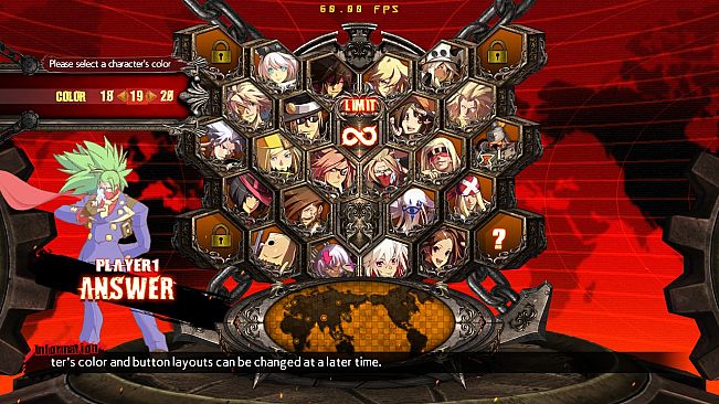 Additional Character Color - ANSWER