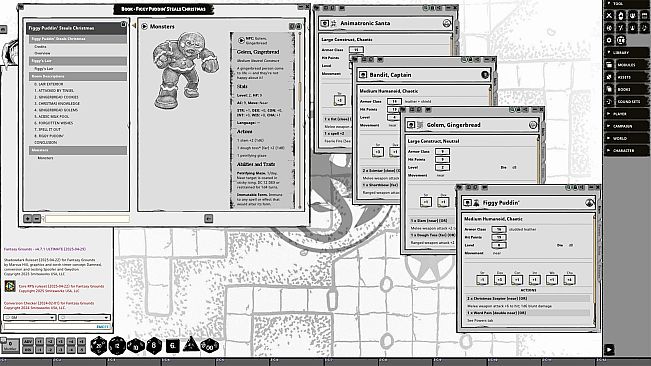 Fantasy Grounds - Figgy Puddin' Steals Christmas for Shadowdark RPG