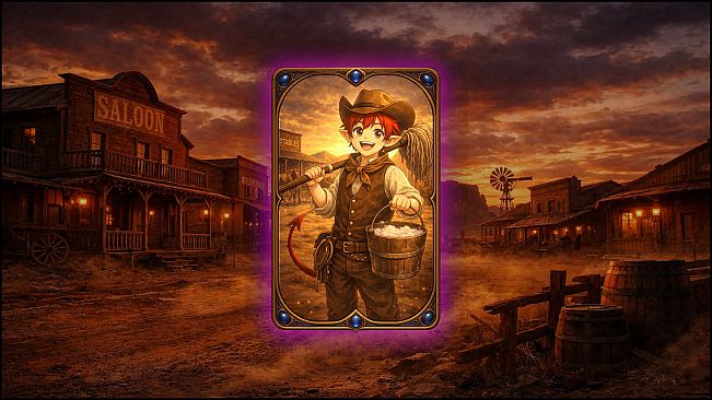 CardIdle: Rise of the Eight - Card Back Skins - Western Frontier