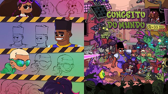 Ghetto Zombies: Graffiti Squad - Artbook Digital