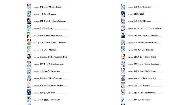 Summer Pockets - Support Illustration Collection