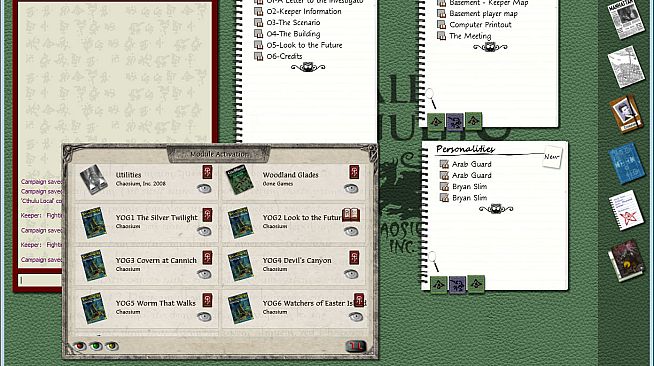 Fantasy Grounds - Call of Cthulhu: Shadows of Yog-Sothoth