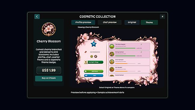 Cozy Farm - Cherry Blossom Theme