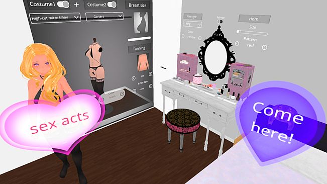 GirlFriend VR Desktop Mode