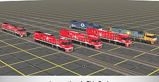 Trainz 2019 DLC - NR Class Locomotive - JBR Ghan Pack