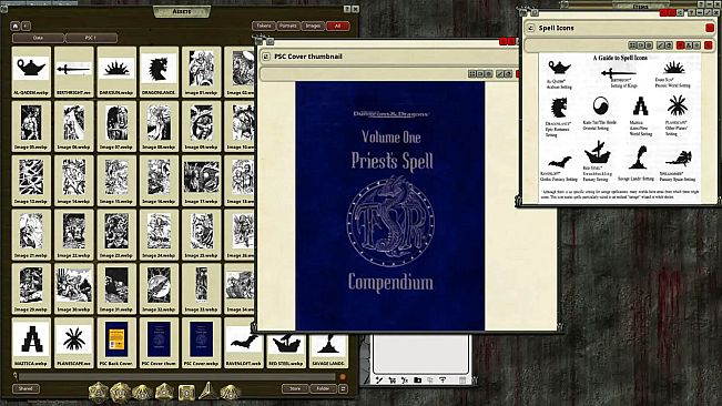 Fantasy Grounds - D&D Classics: Priest's Spell Compendium Volume 1