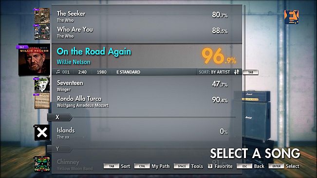 Rocksmith 2014 – Willie Nelson - “On the Road Again”