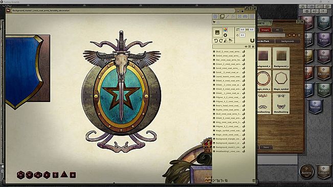 Fantasy Grounds - FG Crests Art Pack