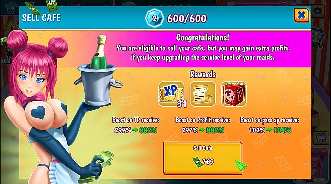 Cafe Maid - Hentai Edition