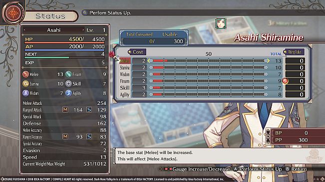 Dark Rose Valkyrie: ACID Boot Camp Set