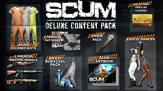 SCUM Deluxe Content Pack